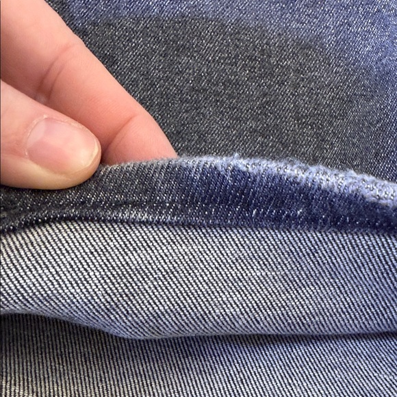 Mother The Mid Rise Rider Skimp Mid Rise Jeans in I Hate Snakes Size 26 - Picture 7 of 14